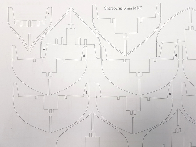 Vanguard Models HM Sherbourne 1763 1:64 kit