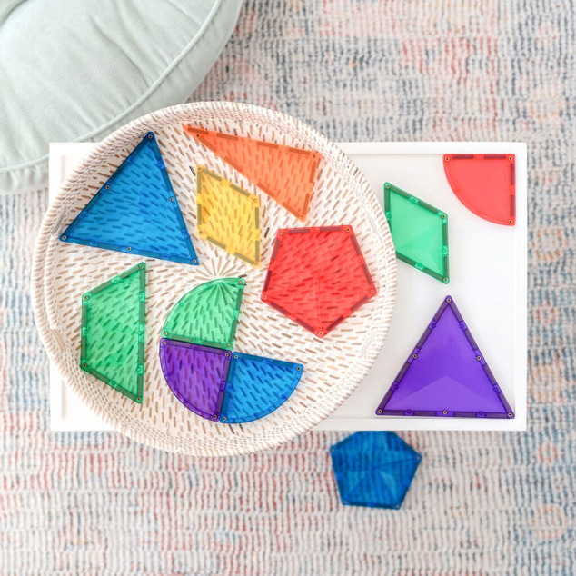 CONNETIX® Rainbow Shape Expansion Pack magnetisches Baukastenset 36 Stück