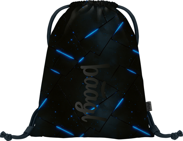 BAAGL SET 5 Cubic Flash: Rucksack, Federmäppchen, Beutel, Gürteltasche, Notebookhülle GRS