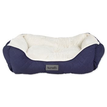 Cama Scruffs Wilton Box azul L 75x60cm