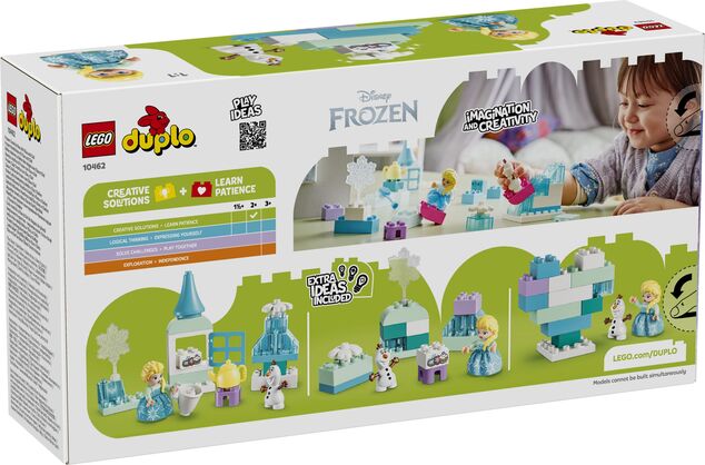 LEGO® DUPLO® Disney 10462 Ľadové kráľovstvo: Kreatívna krabička s Elsou a Olafom