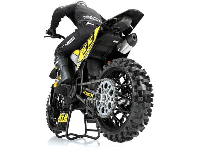 Pro-Line koleso s pneumatík Dunlop Geomax MX33 V2 Bead CR4 zadný, disk čierny: PM-MX