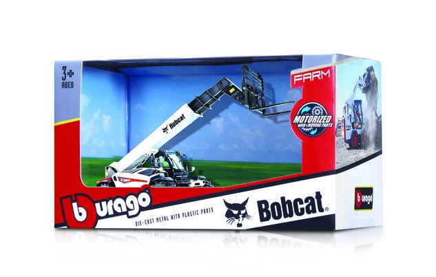 Bburago 1:.50 Bobcat T40.180SLP Telehandler w/Pallet Fork