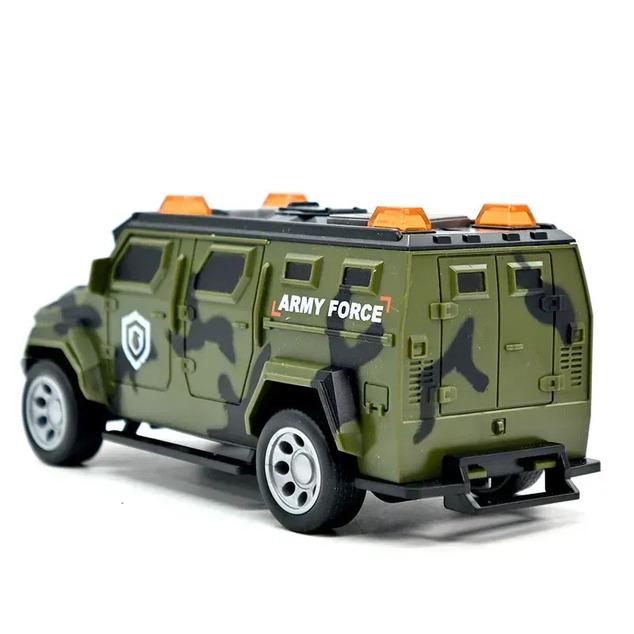 Coche militar con efectos 16,5 cm