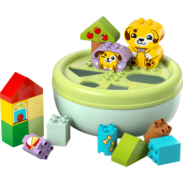 LEGO® DUPLO® 10441 Triedenie tvarov: Domček pre šteniatka