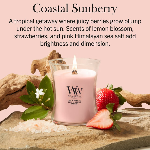 WW Kerze Mittel Coastal Sunberry