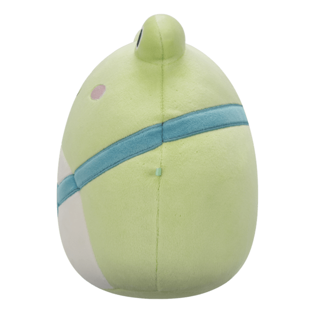 SQUISHMALLOWS Zöld béka táskával - Wendy
