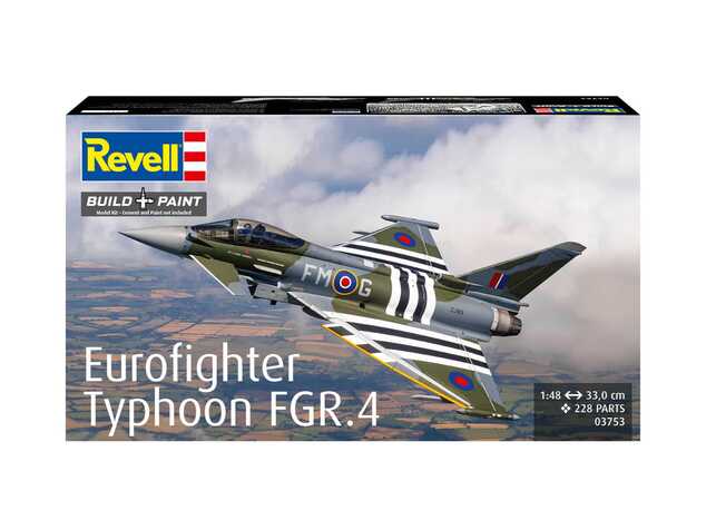 Plastic ModelKit letadlo 03753 - Eurofighter Typhoon FGR.4 (1:48)