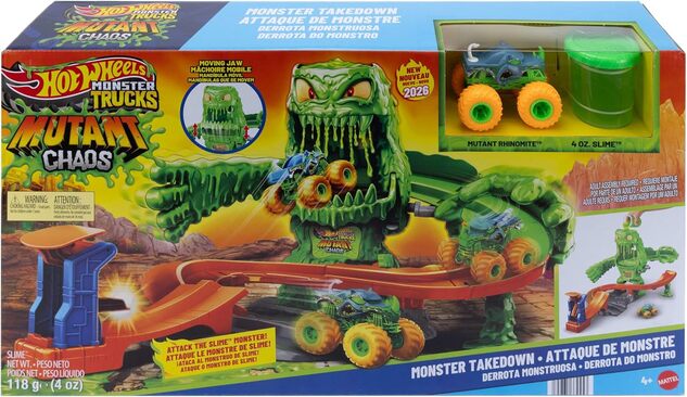 Mattel Hot Wheels Monster Trucks Mutant Chaos Slime petlja