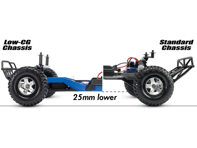 Traxxas konverzný kit na LCG šasi: Slash