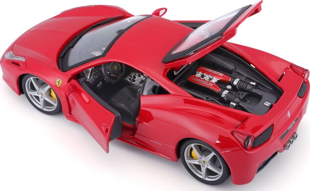 Bburago 1:24 Ferrari 458 Italia Rot