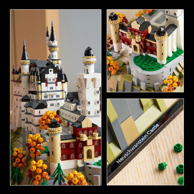 LEGO® Architecture 21063 Zámok Neuschwanstein