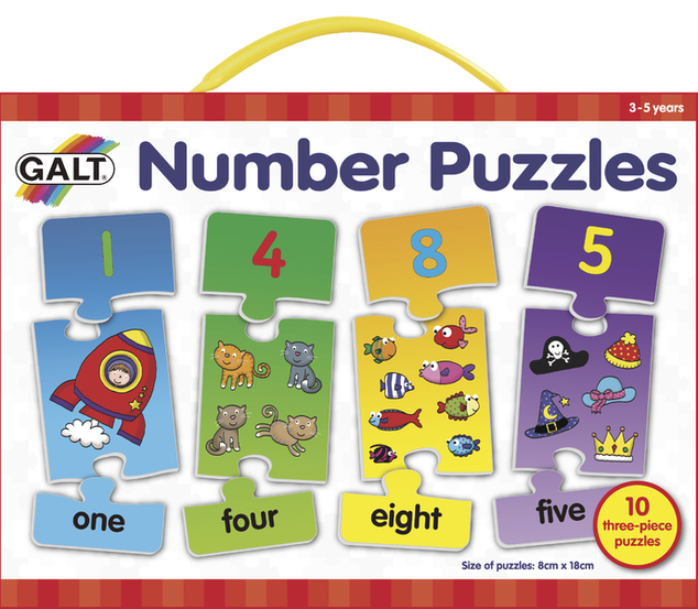 Galt Puzzle - meine ersten englischen Ziffern 2.