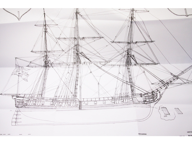 MAMOLI HMS Surprise 1796 1:75 kit