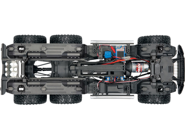 Traxxas TRX-6 Mercedes G 63 6x6 1:10 RTR čierny