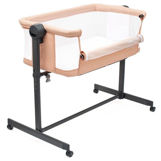 Prijenosni krevetić Rose Baby Mix losos