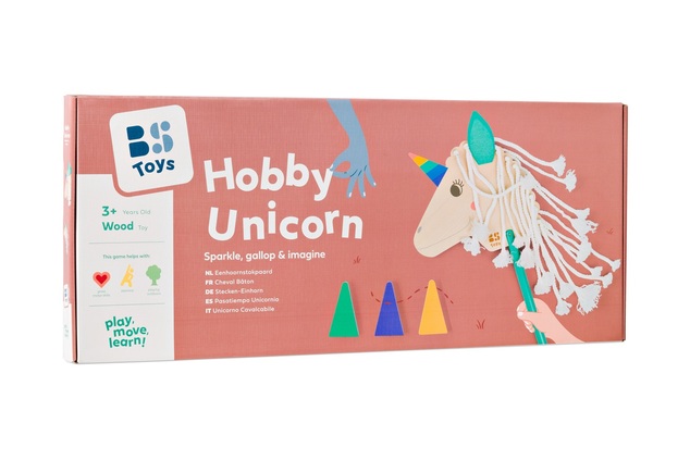 BS Toys Hobby koník - jednorožec