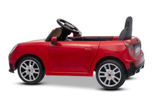 Elektrické autíčko BMW Mini Cooper 12V, červené, USB Vstup s Bluetooth pripojením na MP3 P