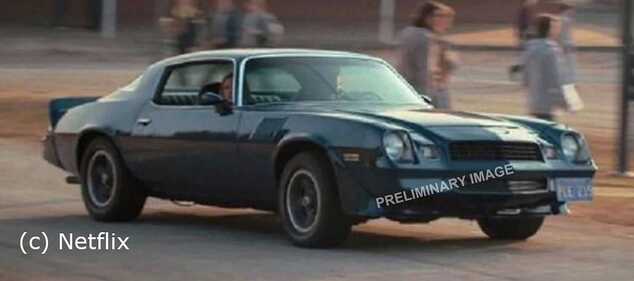 Plastic ModelKit STRANGER THINGS auto 07728 - Chevy Camaro Z/28 (1:24)
