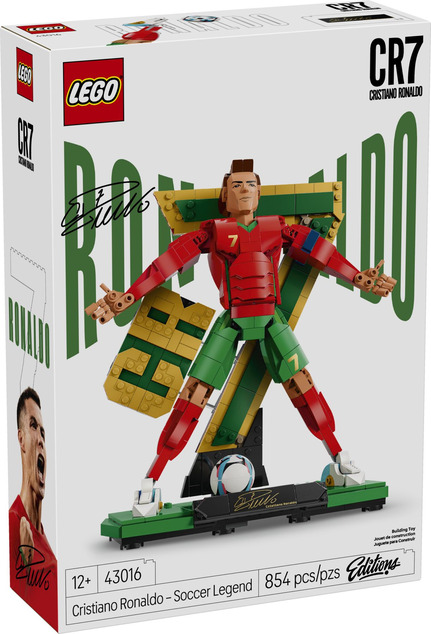 LEGO® Editions 43016 Cristiano Ronaldo – Legenda fotbalului
