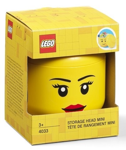 LEGO® úložná hlava (mini) - dievča