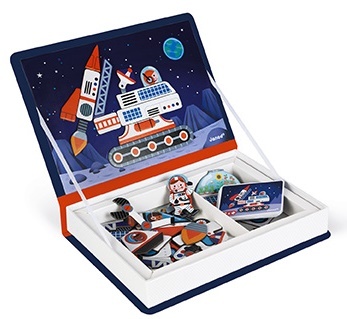 Janod Magnetibook Vesmír Magnetická kniha pre deti