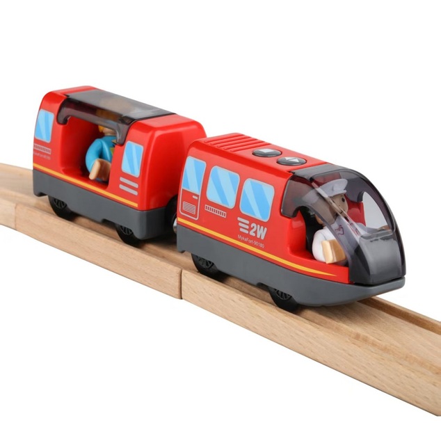 2Kids Toys Tren urban electric roșu