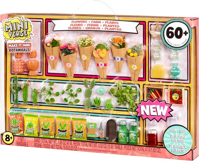MGA's Miniverse - Make It Mini Botanicals Deluxe set