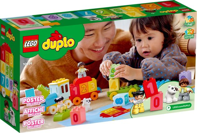 LEGO® DUPLO® 10954 Vláčik s číslami – Učíme sa počítať