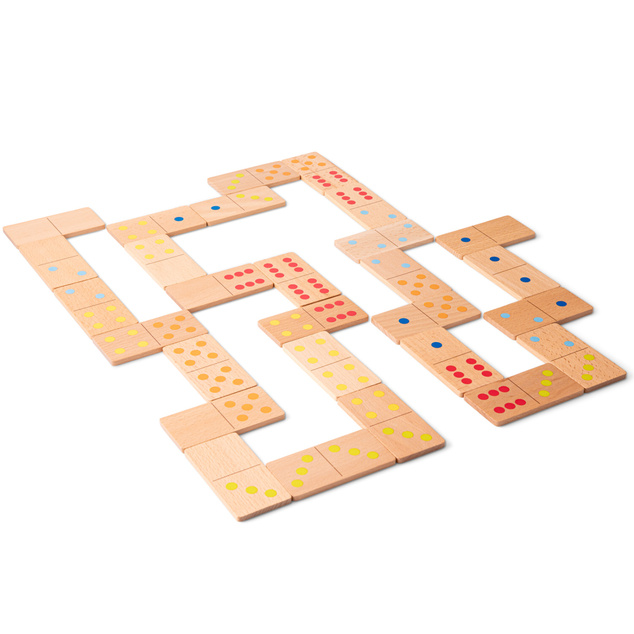 New Classic Toys Drevené domino - dopravné prostriedky