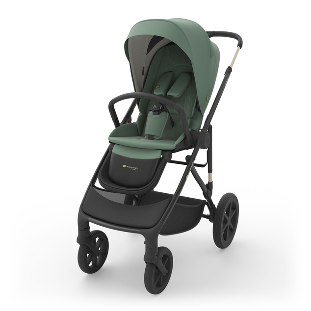 KINDERKRAFT Kočík kombinovaný 2v1 Prime 3 Dark Green