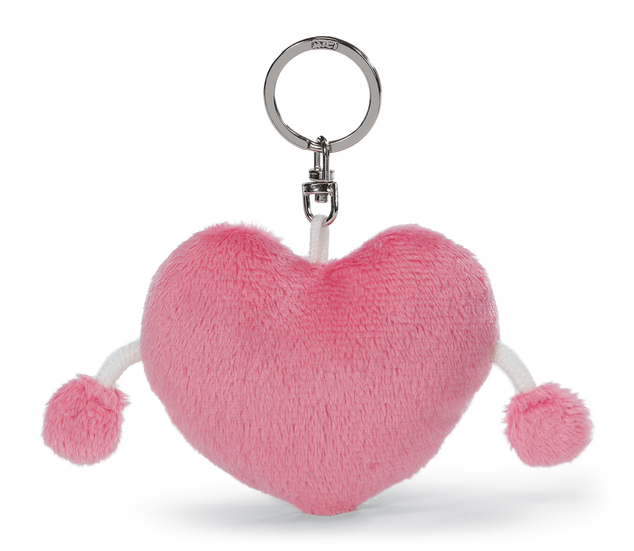 NICI portachiavi Cuoricino Love rosa 8 cm