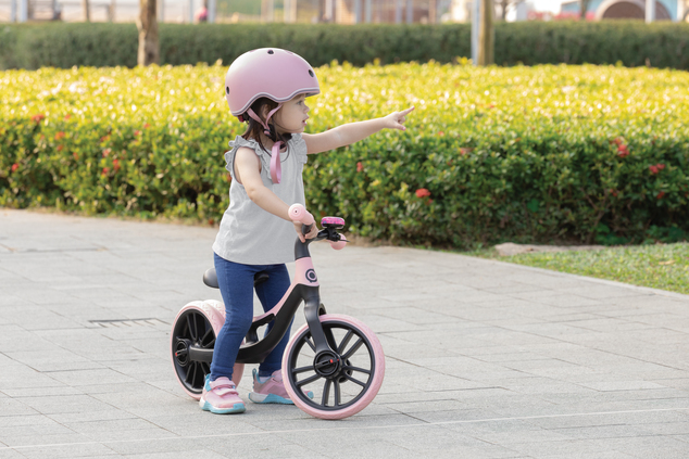 Globber odrážadlo GO BIKE ELITE DUO- PASTEL PINK
