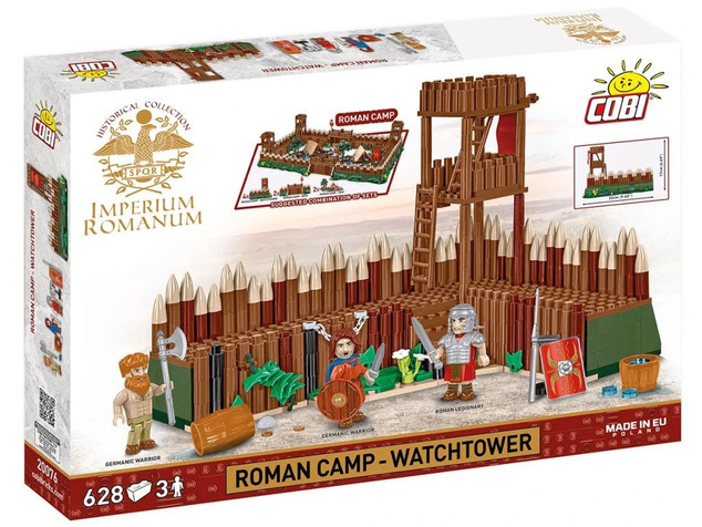 Cobi 20076 Imperium Romanum Römisches Lager Wachturm 628 k, 3 f