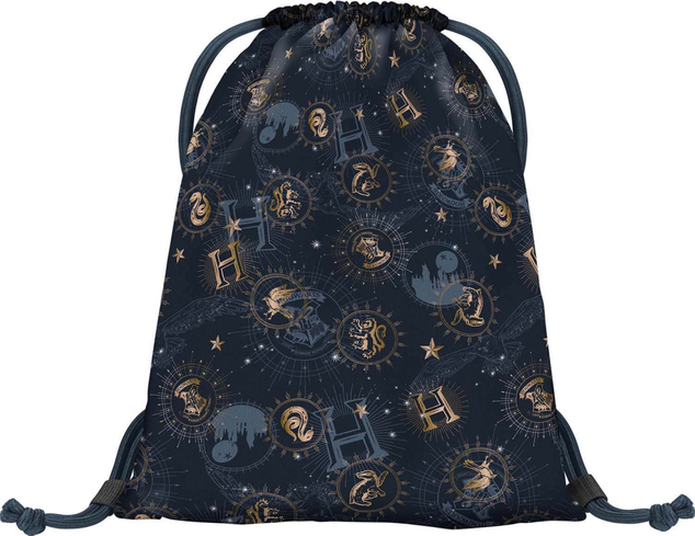 BAAGL Vrecko s priehradkou na zips Harry Potter Rokfort