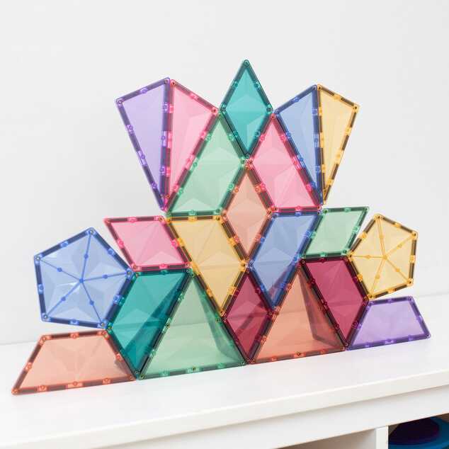 CONNETIX® Paquete de Expansión de Formas Pastel construcción magnética 48 piezas