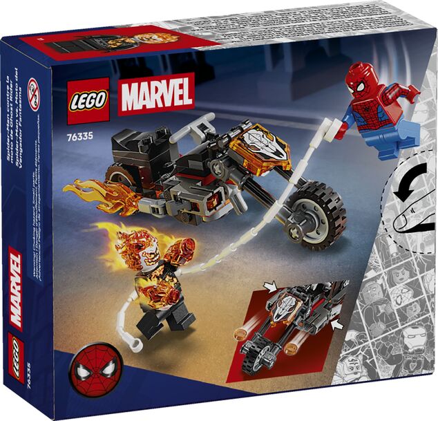 LEGO® Marvel 76335 Spider-Man vs. Ghost Rider auf dem Motorrad