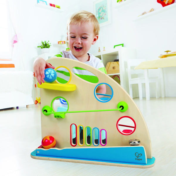 Hape Veľké guličkové prestrkávadlo