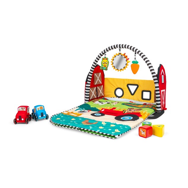 Baby Einstein Deka na hranie s 3D farmou Busy Barnyard™