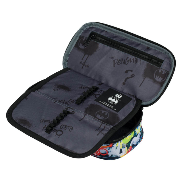 BAAGL Schultasche Etui Skate Batman Comics