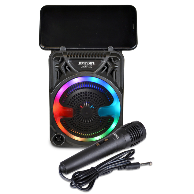 Bontempi Bezdrôtový reproduktor s mikrofónom a RGB podsvietením