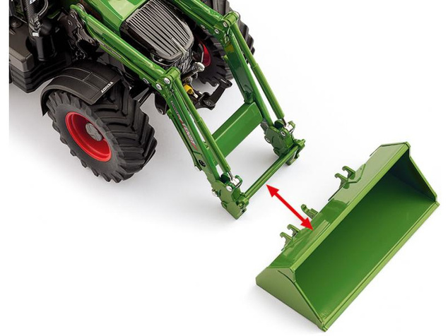 Wiking Fendt 724 Vario mit Frontlader Cargo 6.100