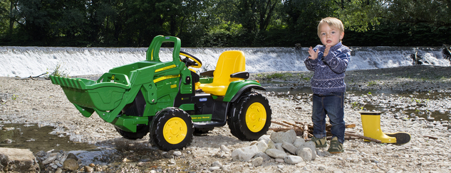 Peg Pérego John Deere Ground Loader 12V - 330W zelená