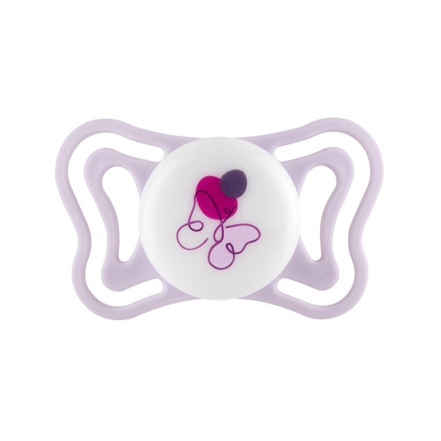 CHICCO Physioforma Light szilikon ortodontikus rózsaszín cumik 2-6m, 2 db