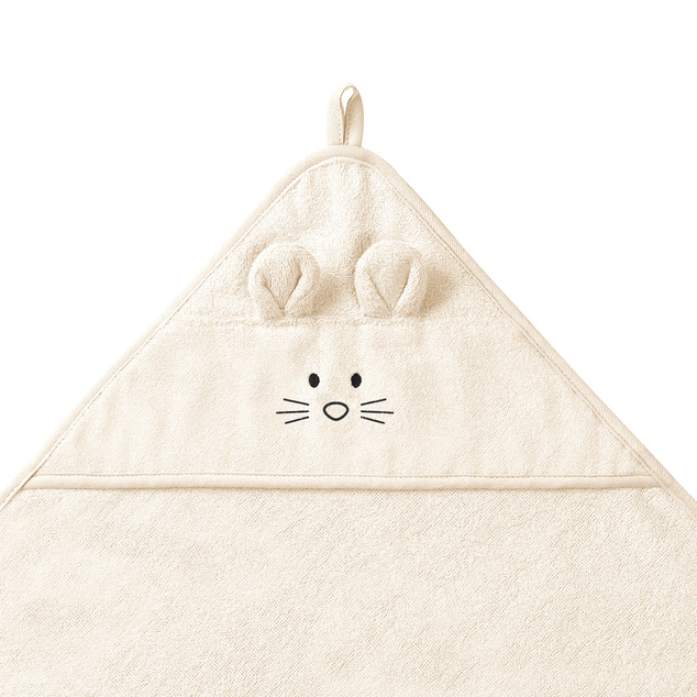 BABYONO Osuška bambusová Super Soft Cream 100x100 cm