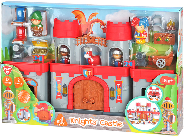 PLAYGO - Castello dei Cavalieri 17 pezzi