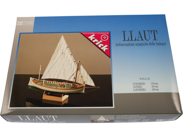 COREL Llaut rybárska loď 1:25 kit