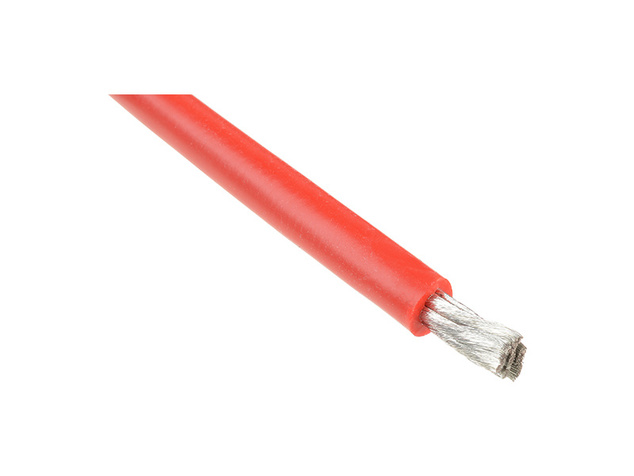Kábel so silikónovou izoláciou Powerflex 14AWG červený (1m)
