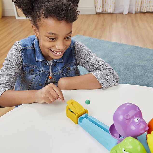 Hasbro Kinderspiel Hungrige Flusspferde - Trägerraketen E9707