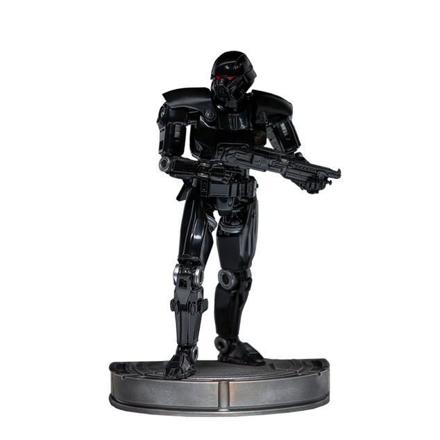 Iron Studios Star Wars: The Mandalorian - Sötét Katona Szobor Művészeti Skála 1/10